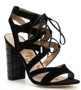 Sam Edelman Yardley Dress Sandals in Black