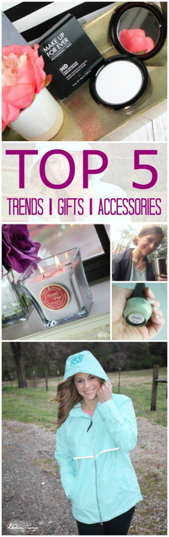 Top 5 Spring Gifts and Accessories