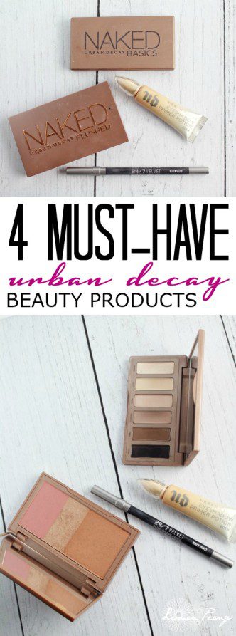 4 Must Have Urban Decay Makeup Products
