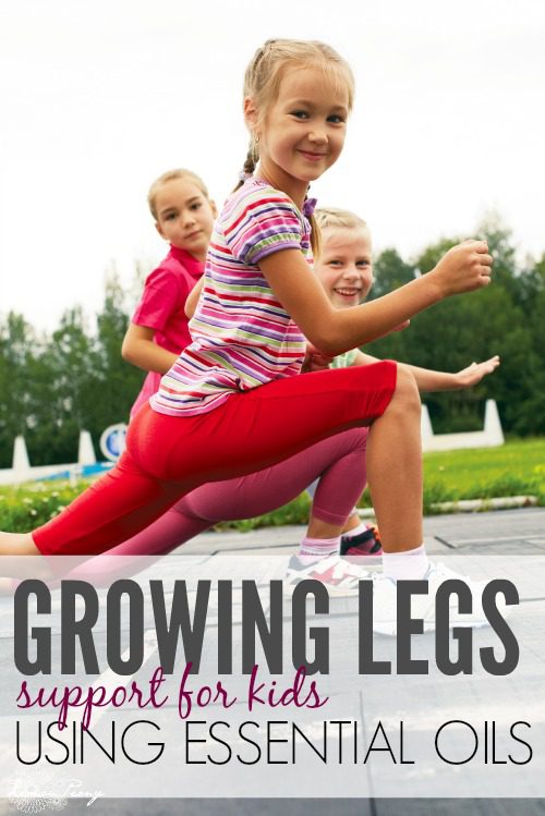 Growing Legs Support With Essential Oils