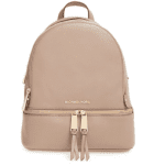 MICHAEL Michael Kors ‘Extra Small Rhea Zip’ Leather Backpack