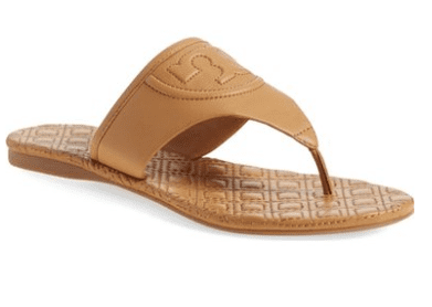 Tory Burch 'Fleming' Quilted Sandals