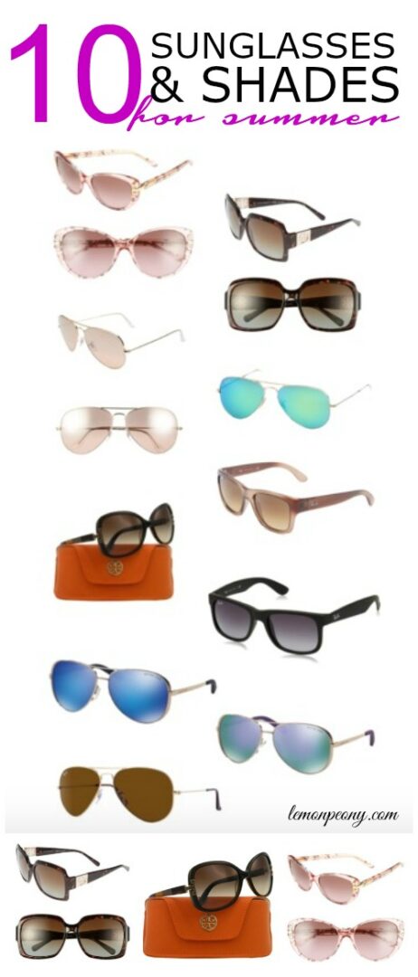 10 Sunglasses & Shades