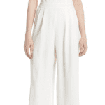 ‘Dina’ Cutout Back Crepe Jumpsuit