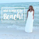 White Summer Beach Dresses