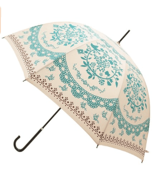 Vintage Flower Dome Umbrella