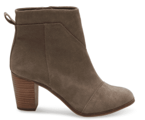 TAUPE SUEDE WOMEN'S LUNATA BOOTIES