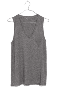 Whisper Cotton V-Neck Tank