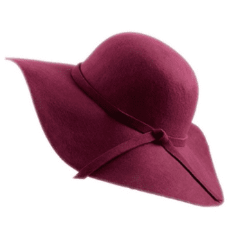red-wine-floppy-hat
