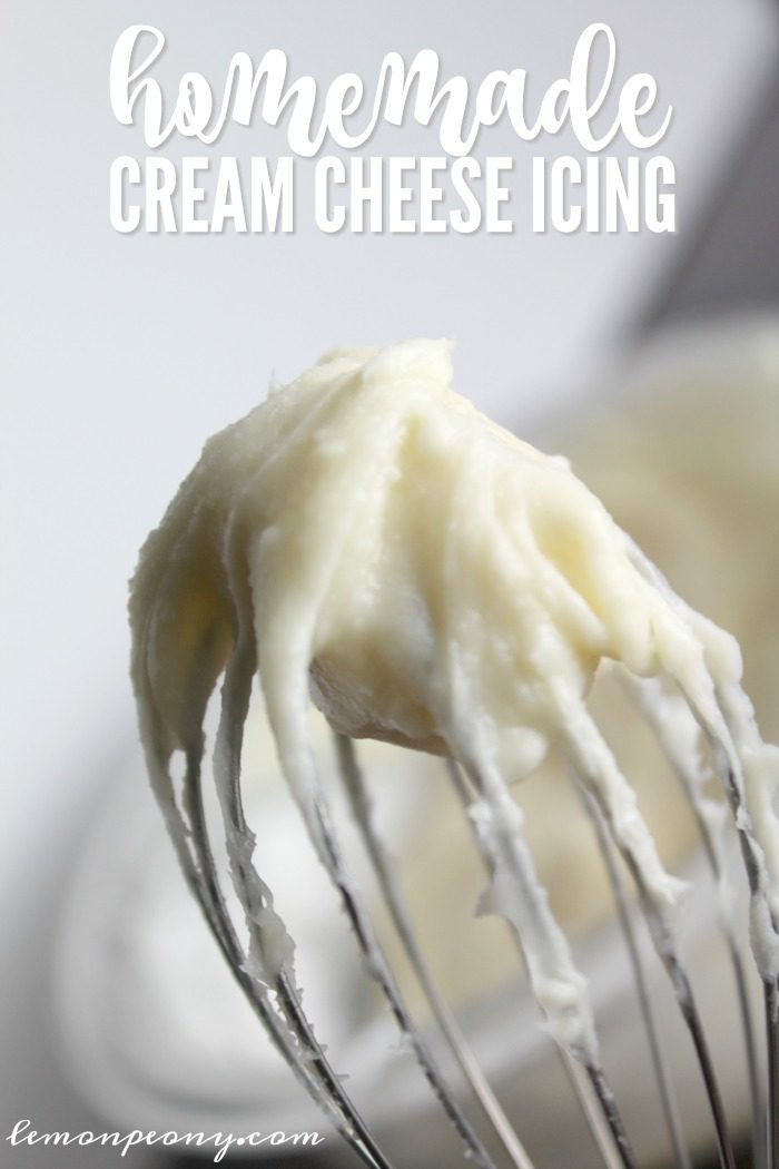 Homemade Cream Cheese Icing