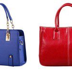 Red and Blue Purses