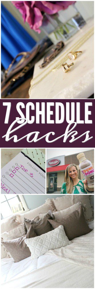 7 Schedule Hacks for Fall! Tips and Tricks to Prioritize, Maintain, and Manage your schedule with easy organiation tips & system HACKS!