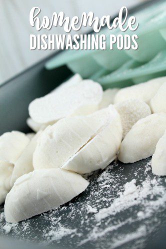 Homemade Dishwashing Pods! Easy DIY All Natural Dishwashing Detergent for a Toxic Free Home!