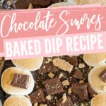 Chocolate S’mores Baked Dip Recipe