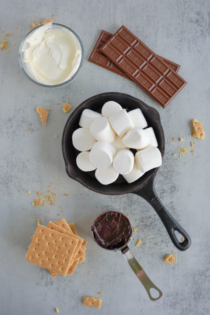 Chocolate S'mores Dip Ingredients