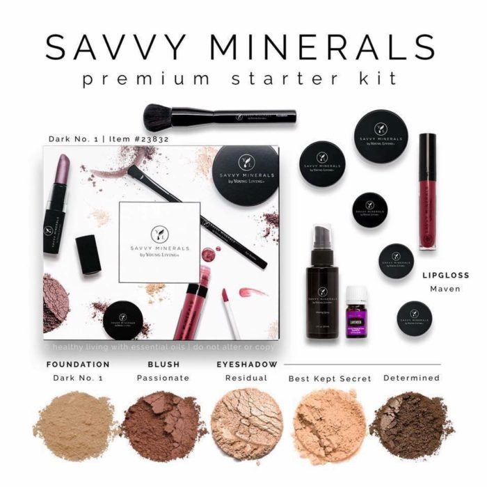 Savvy Minerals Premium Starter Kit by Young Living.