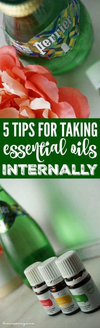 5 Tips for Taking Essential Oils Internally! Adding Essential Oils to Water has many benefits for health and wellness!