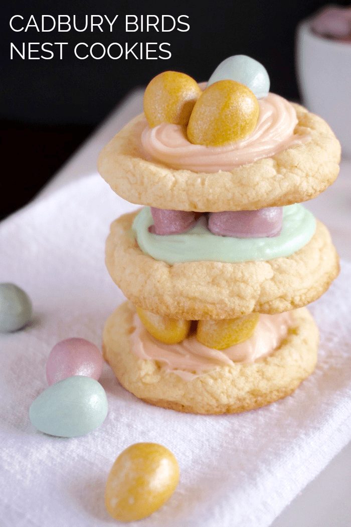 Cadbury Birds Nest Cookies