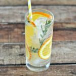 Citrus Rosemary Spice Infused Sparkling Water