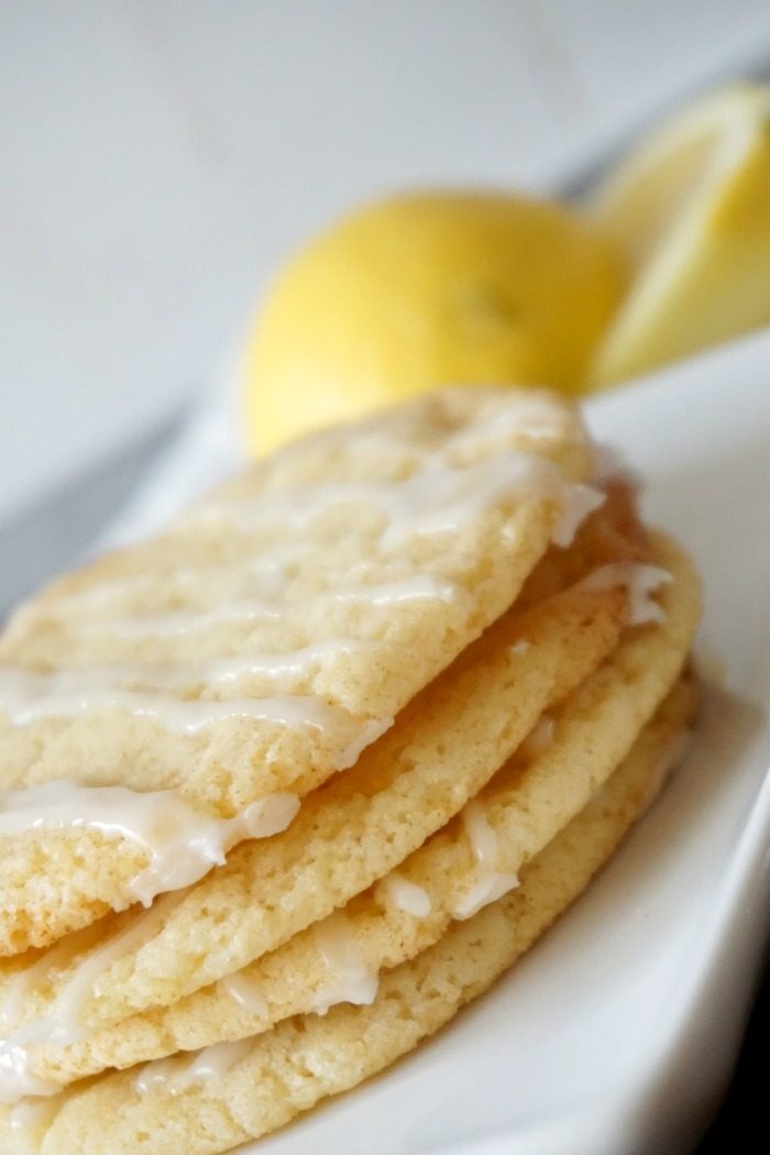 Easy Lemon Cookie Recipe! The BEST light and soft lemon cookies for spring & summer! Perfect dessert or treat for holidays, birthday parties, easter!