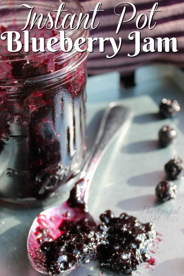 Easy-Instant-Pot-Recipes-Blueberry-Jam-Recipe