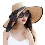 Bowknot Straw Hat