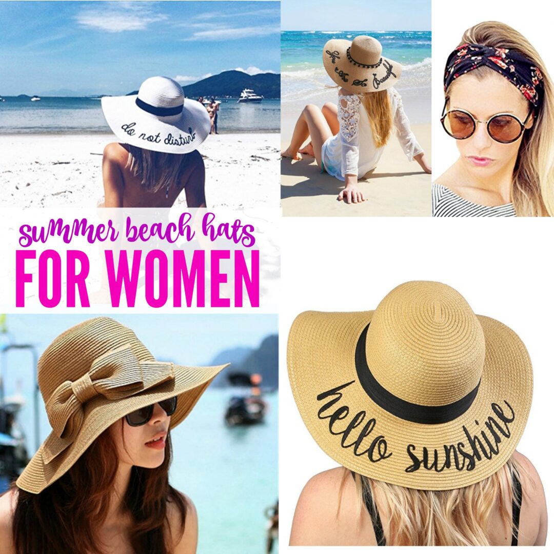 Cute Summer Sun Beach Hats for Women