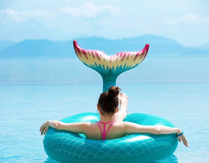 Mermaid Tail Pool Float