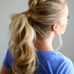 Dutch Mohawk Ponytail