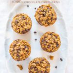 Oatmeal To-Go Pumpkin Chocolate Chip Muffins