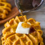 Pumpkin Spice Waffles