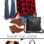 Red Plaid Outfit for Fall and Winter