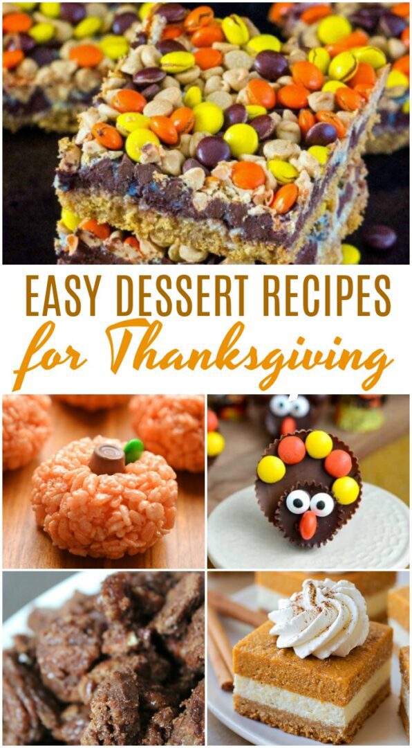 Amazing Thanksgiving Dessert Recipes