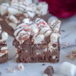 Hot Chocolate Peppermint Fudge