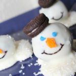 Melting Snowmen Oreo Balls