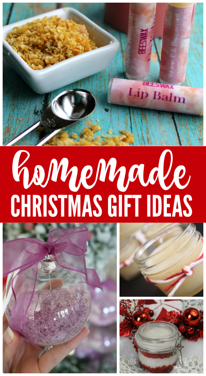 Homemade Christmas Gift Ideas! Cheap and affordable gifts for friends, neighbors, and family on a budget!