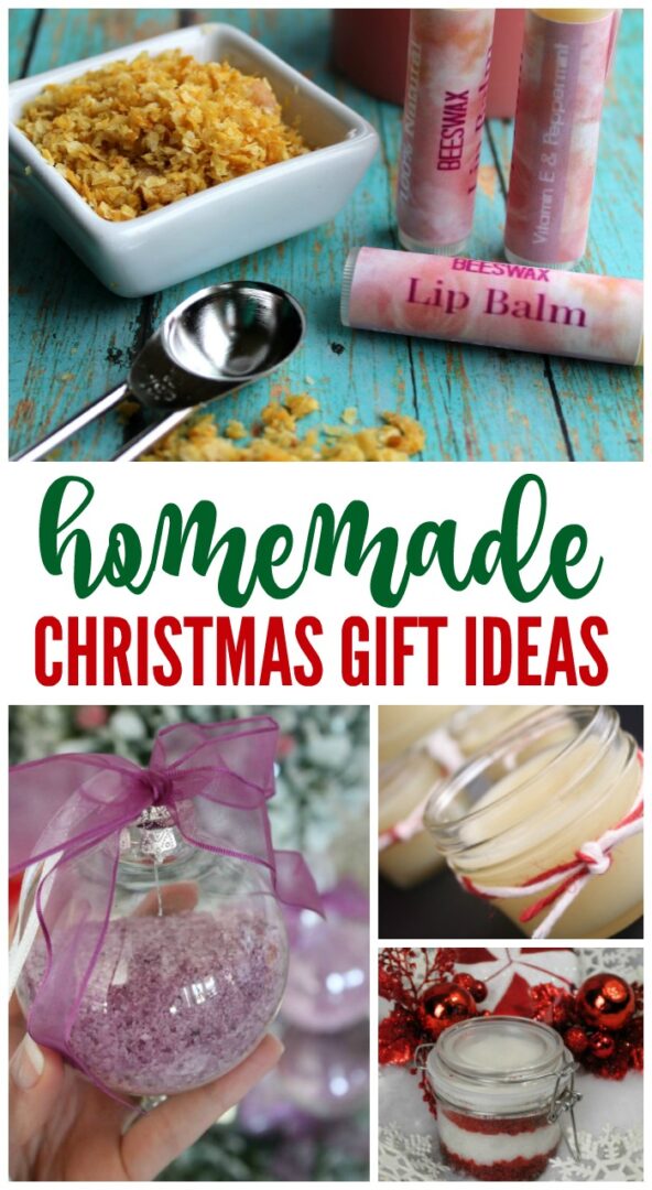 Homemade DIY Christmas Gifts