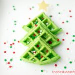 Christmas Tree Waffles