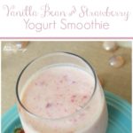 Easy-Strawberry-Vanilla-Bean-Yogurt-Smoothie