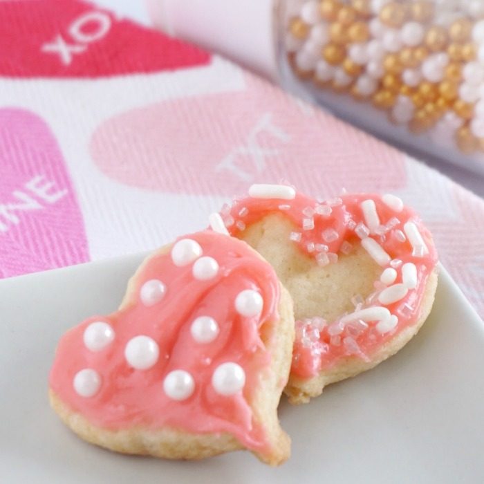 Easy Mini Valentine's Day Cookies