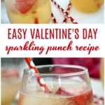 Easy Valentine’s Day Sparkling Punch Recipe