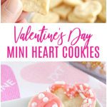 Mini Heart Cookies for Valentine’s Day