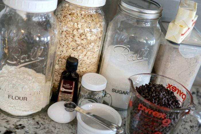 Oatmeal Chocolate Chip Cookies Ingredients