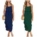 Women’s Spaghetti Strap Midi Sundress Amazon