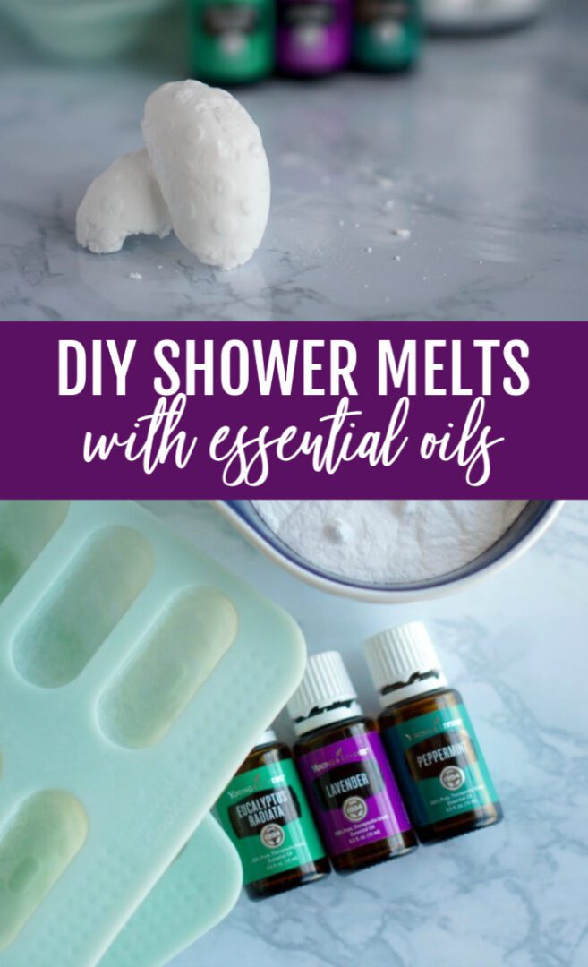 Shower Melts! DIY Shower Steamers with Essential Oils!