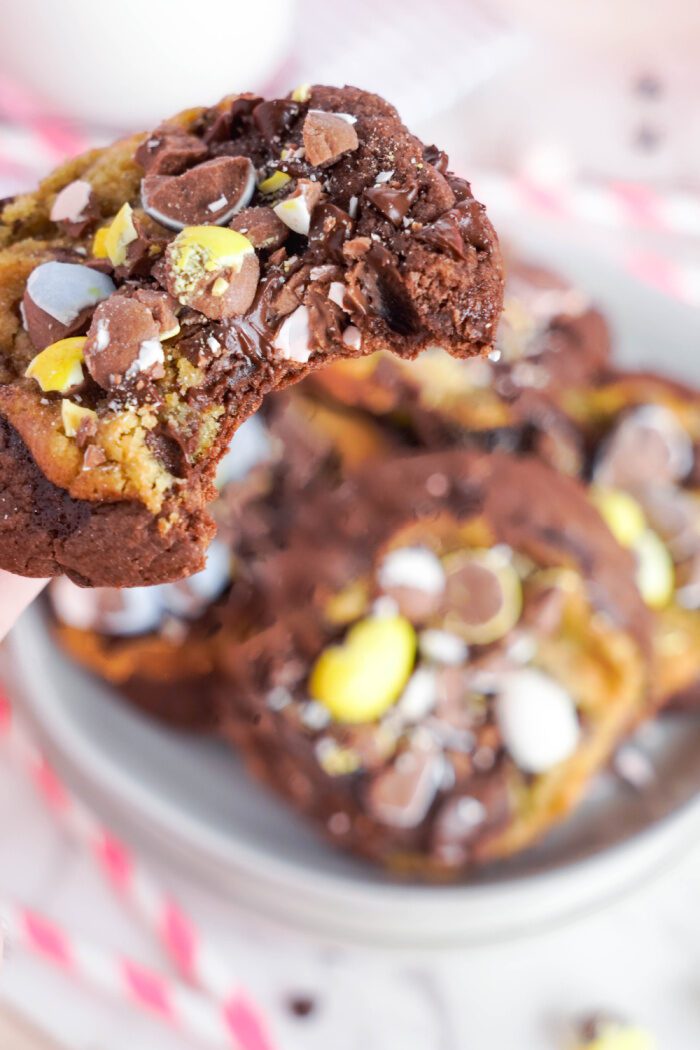 Easy Easter Dessert Recipes Cadbury Egg Brookie