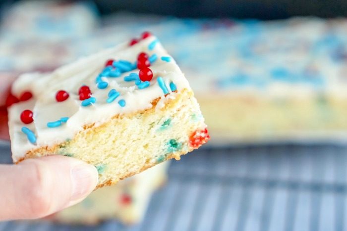 Easy Cookie Bars for the 4th of July