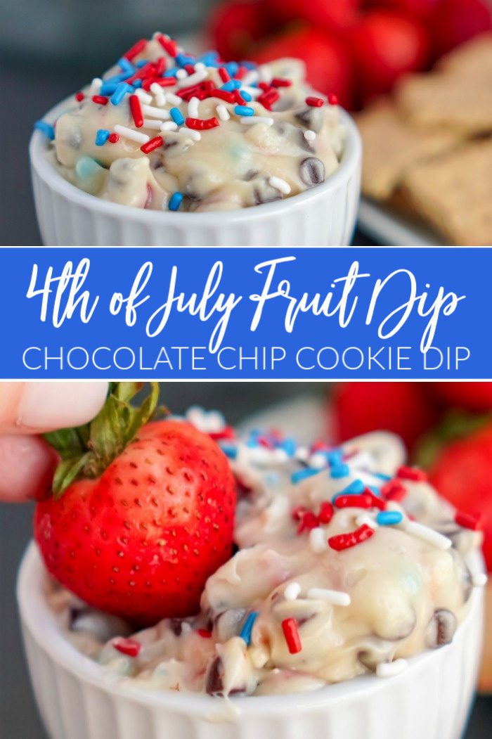 4th of July Fruit Dip