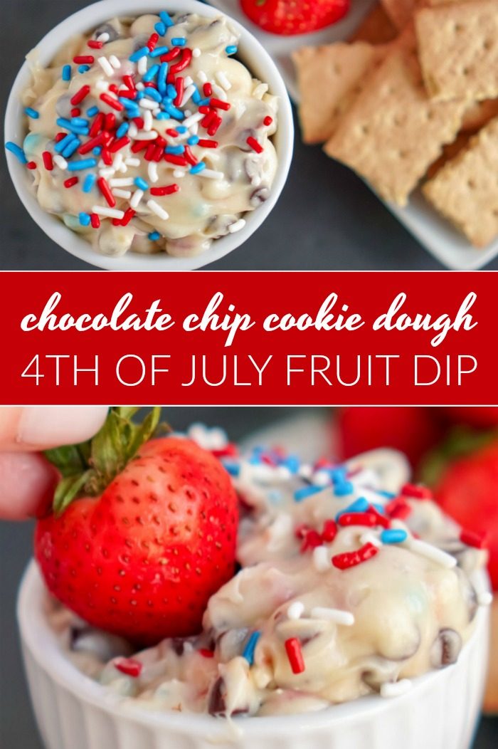 4th of July Fruit Dip Recipe