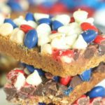 4th of July Magic Cookie Bars